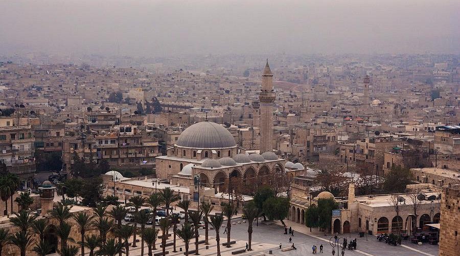Where you can go to in a day from Aleppo