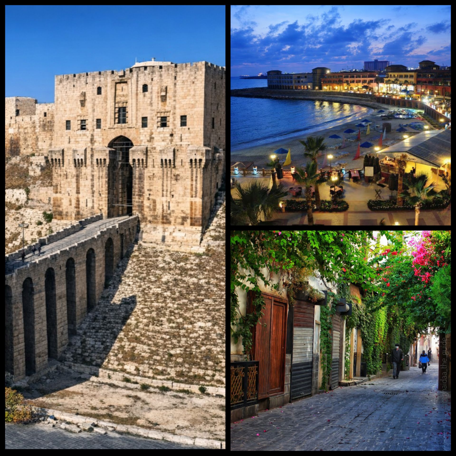 3 Days – 2 Nights  (Damascus – Tartous – Lattakia – Aleppo)