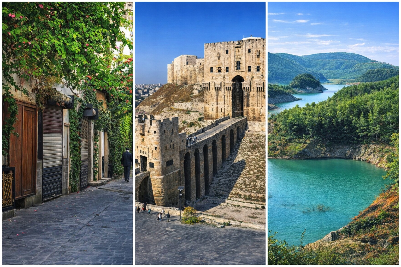 3 Days – 2 Nights  (Damascus – Lattakia – Aleppo)